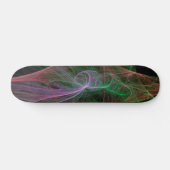 Weltraumflamme Skateboard (Horizontal)
