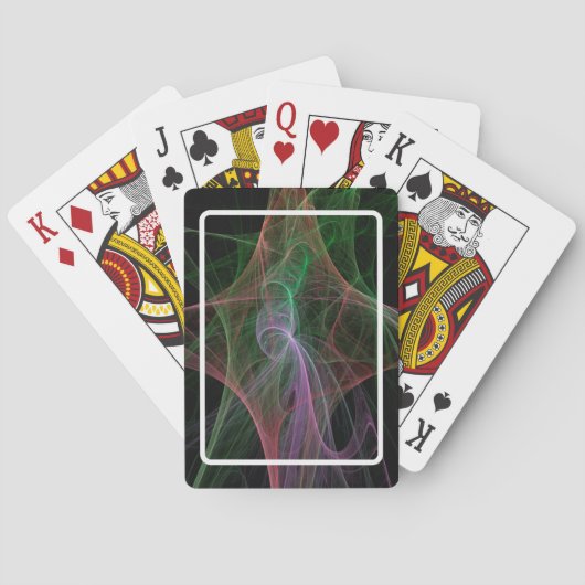 Weltraumflamme Spielkarten (Rückseite)