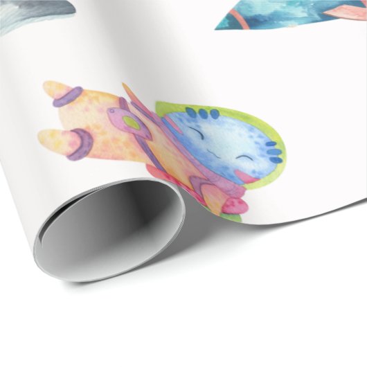 Weltraumflugplanpapier Geschenkpapier (Rolleneckpunkt)