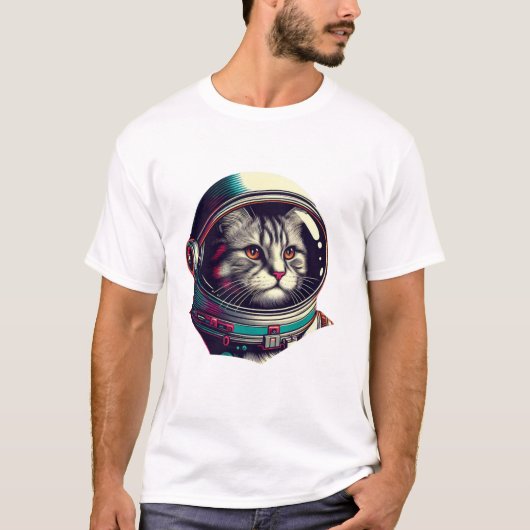 Weltraumflugzeug-Außengalaxie T-Shirt (Vorderseite)