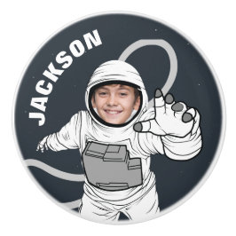 Weltraumflugzeug-Foto Personalisiert Keramikknauf