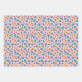 Weltraumforscher auf Light Pink Geschenkpapier Set (Vorderseite 2)