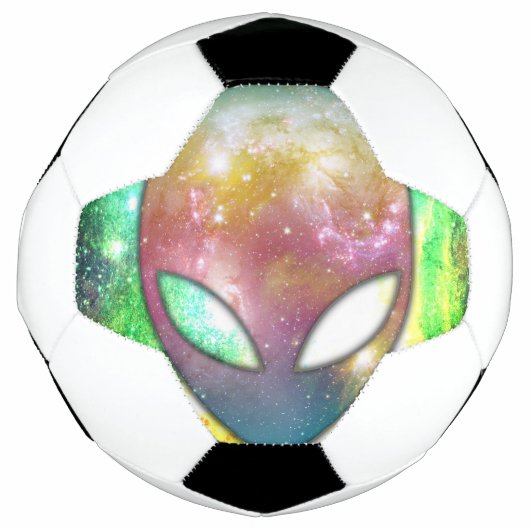 Weltraumforschung Alien Fußball (Vorderseite)