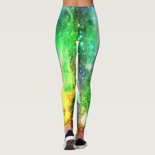 Weltraumforschung Alien Leggings (Rückseite)