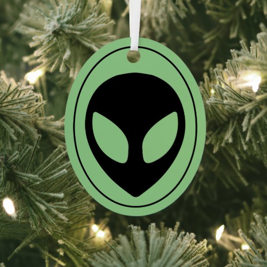 Weltraumforschung Alien Ornament Aus Metall (InSitu)