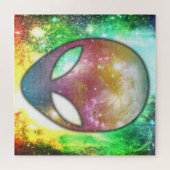 Weltraumforschung Alien Puzzle (Horizontal)