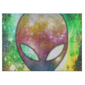Weltraumforschung Alien Schneidebrett (Vorderseite)