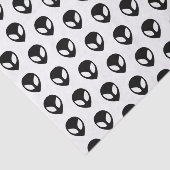 Weltraumforschung Alien Seidenpapier (Ausschnitt)