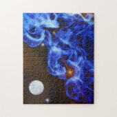 Weltraumforschung Moon Stars Art Puzzle (Vertikal)