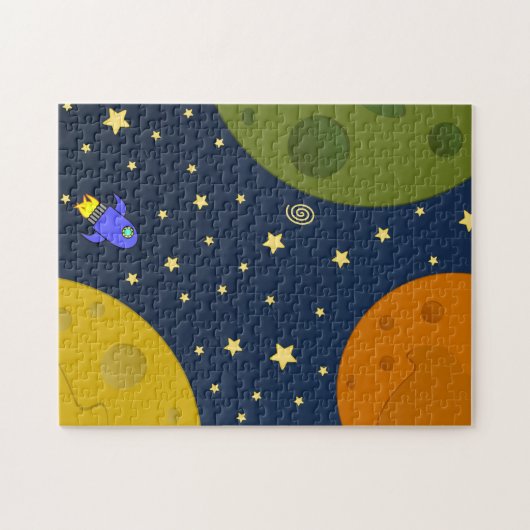 Weltraumforschung Puzzle (Horizontal)