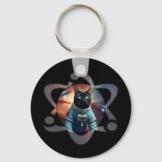 Weltraumforschung Schlüsselanhänger (Rückseite)