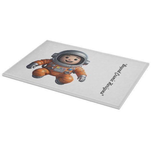 "Weltraumforschung" Schneidebrett (Ecke)