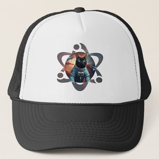 Weltraumforschung Truckerkappe (Vorderseite)