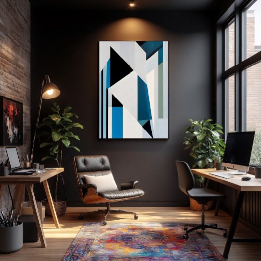 Weltraumfragmente Leinwanddruck