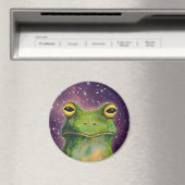 Weltraumfrosch Magnet (In Situ (Geschirrspüler))