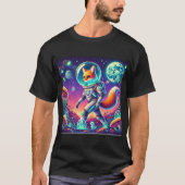 Weltraumfuchs-Astronaut T-Shirt (Vorderseite)