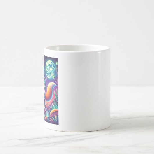 Weltraumfuchs Kaffeetasse (Mittel)