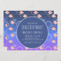 Weltraumgalaxie Asteroid Geburtstag