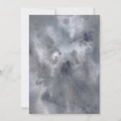 Weltraumgalaxie Astronaut Geburtstagsparty Einladung (Rückseite)