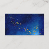 Weltraumgalaxie Babyduschbücher für Ba Begleitkarte (Rückseite)