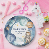 Weltraumgalaxie Erster Ausflug rund um die Sonne G Pappteller (Party)