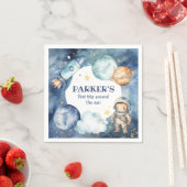 Weltraumgalaxie Erster Ausflug rund um die Sonne G Serviette (Beispiel)