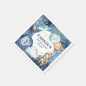 Weltraumgalaxie Erster Ausflug rund um die Sonne G Serviette (Ecke)