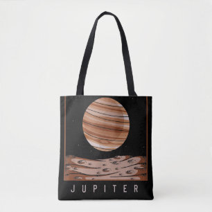 Weltraumgalaxie Fan Jupiter Planet Astronomie als Tasche