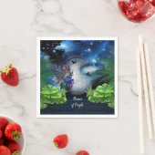 Weltraumgalaxie Hochzeitsdekor Serviette (Beispiel)