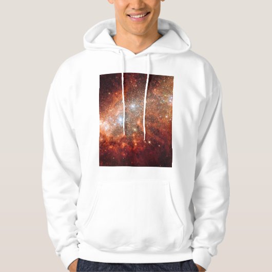 Weltraumgalaxie inszeniert Universum-Kosmik Hoodie (Vorderseite)