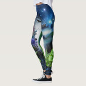 Weltraumgalaxie Leggings (Links)