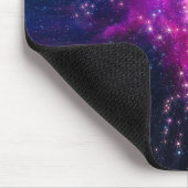 Weltraumgalaxie Lila Kreuzgalaxie Mousepad (Ecke)