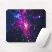Weltraumgalaxie Lila Kreuzgalaxie Mousepad (Mit Mouse)
