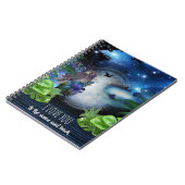 Weltraumgalaxie Notizblock (Linke Seite)