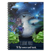 Weltraumgalaxie Notizblock (Vorderseite)