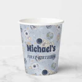 Weltraumgalaxie Pappbecher