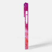 Weltraumgalaxie Pink Magenta Case-Mate iPhone Hülle (Rückseite / Links)