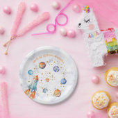 Weltraumgalaxie Planets Sonnensystem Geburtstag Pappteller (Party)