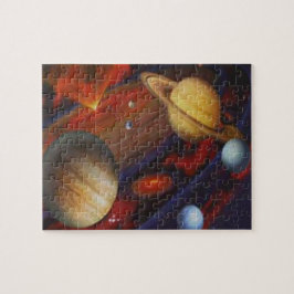 Weltraumgalaxie Puzzle