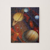 Weltraumgalaxie Puzzle (Vertikal)