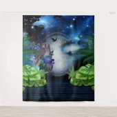 Weltraumgalaxie Wandteppich (Vorderseite)