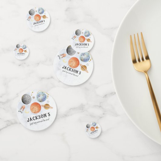 Weltraumgeburtstag Konfetti (Gruppe)