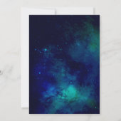 WeltraumGeburtstagsfeier Einladung (Rückseite)