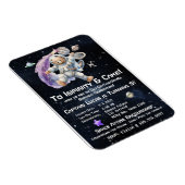 Weltraumgedankengeburt des Kindes Magnet (Rechte Seite)