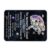 Weltraumgedankengeburt des Kindes Magnet (Horizontal)