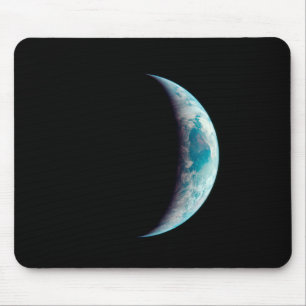 Weltraumgeek auf der Erde Mousepad