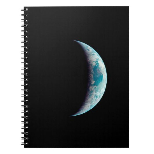 Weltraumgeek auf der Erde Notizblock (Vorderseite)