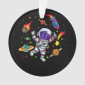 Weltraumgeschenk für Sci Fi Kinder - Jungen & Mädc Ornament (Vorderseite)