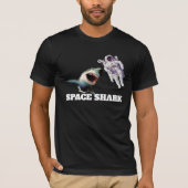 Weltraumhai mit Astronaut T-Shirt (Vorderseite)