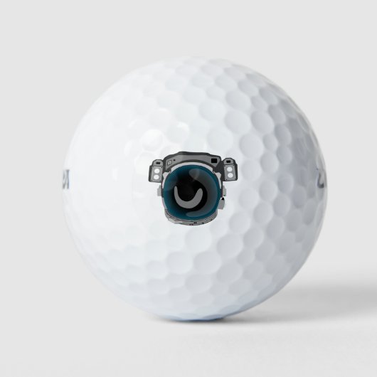 Weltraumhelm Golfball (Vorderseite)